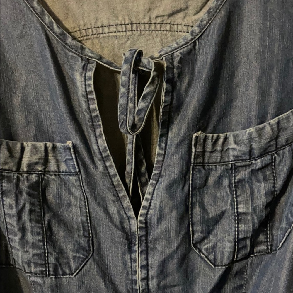 Denim romper - Picture 3 of 6